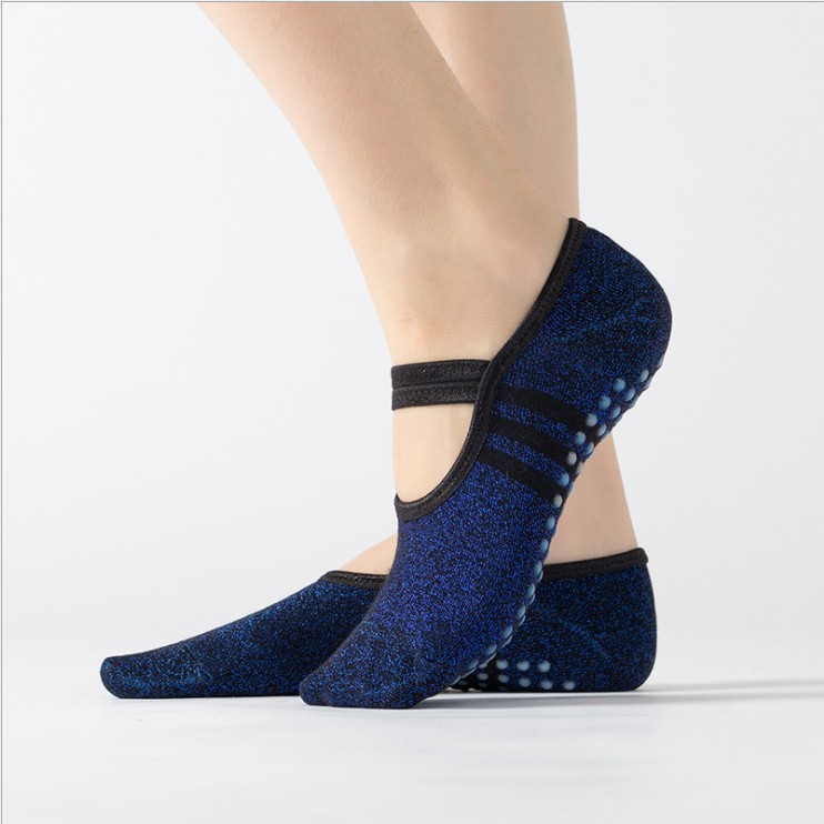 Dance Fitness Yoga Socks Non-slip Socks Female PVC Dispensing Low Fashion Lace Cotton Socks